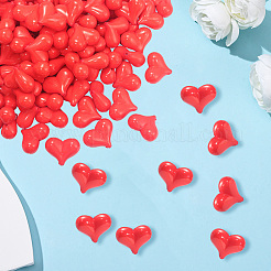 100 шт. Непрозрачные акриловые бусины&nbsp;MACR-PA0001-19