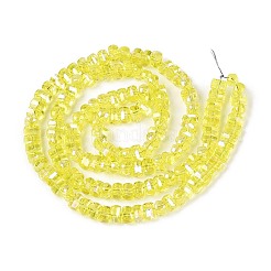 Гальванизируйте прозрачное стекло бисер нитей&nbsp;EGLA-N022-09A-B08