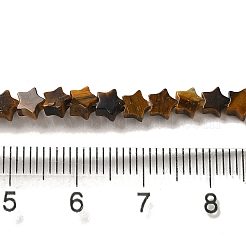 Природных тигровый глаз бисер нитей&nbsp;G-G085-B03-01