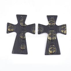 Pu-Leder große Anhänger&nbsp;LS-FIND-T020-082B
