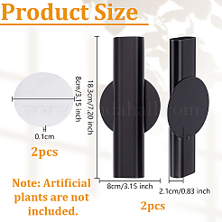 Wandvase aus Eisen&nbsp;AJEW-WH0481-420EB