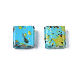 2-trou perles rocailles en verre opaque&nbsp;SEED-N004-001-A04