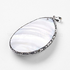 Abalone Shell / Paua Shell große Anhänger&nbsp;KK-P118-02P