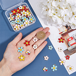 Подвески из сплава эмали 60шт 10 стиля&nbsp;ENAM-HY0002-98