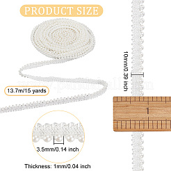 Лента из полиэстера с бахромой&nbsp;OCOR-WH0078-13