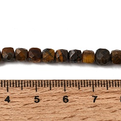 Chapelets de perles d'œil de tigre naturel&nbsp;G-B107-B02-02A