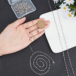 Ожерелья из цепочек из нержавеющей стали 304 с тиснением&nbsp;STAS-UN0017-66P