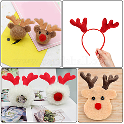 16 шт. 4 стиля волокон рога снеговика ветка руки&nbsp;DOLL-GF0001-10