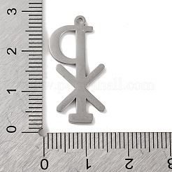Pendentifs en acier inoxydable 304 anti-ternissement&nbsp;STAS-Z069-01P