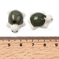 Фарфоровые бусины ручной работы&nbsp;PORC-Z009-01B