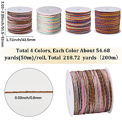 4 Rolle 4 Farben segmentgefärbtes&nbsp;WCOR-SC0001-02B