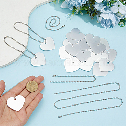 50 шт. большие алюминиевые подвески&nbsp;ALUM-OC0010-01A