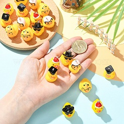 10шт 5 стиля подвески из смолы&nbsp;FIND-YW0011-49