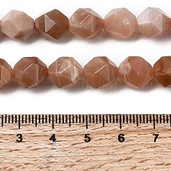 Натуральный персиковый лунный камень&nbsp;G-Z119-A18-03