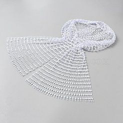 Bandeau résille en maille strass foulards pailletés&nbsp;OHAR-WH0816-004B