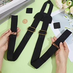 1 Set verstellbare Taschenriemen aus Nylon und PU-Leder&nbsp;DIY-CL0001-88A