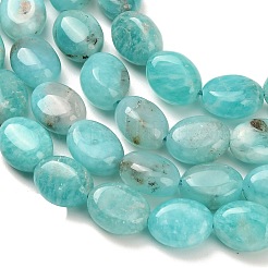 Природных амазонит бисер нитей&nbsp;G-H335-N02-6x8mm