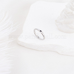 1 Stück Messing-Fingerringe&nbsp;RJEW-LP0003-49P
