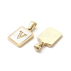 Colgantes de concha pavé de acero inoxidable 304 con revestimiento iónico (IP)&nbsp;STAS-G327-01G-V