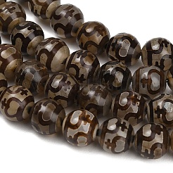 Chapelets de perles de style tibétain&nbsp;GG-CBA4812-B06-10MM
