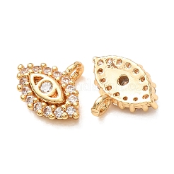 Messing micro pave klar zirkonia charme&nbsp;CU-K002-12G