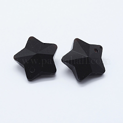 Прозрачные стеклянные подвески&nbsp;GLAA-P037-04-08