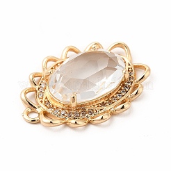 Латунь со стеклянными подвесками k9&nbsp;KK-B071-16G-06