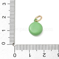 Breloques en laiton peint de pulvérisation&nbsp;KK-CBAEB58-04B