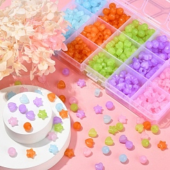 575шт 15 стиля имитация желе акриловые бусины&nbsp;MACR-YW0001-79