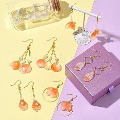 Наборы для изготовления сережек и подвесок из стекла на осеннюю тематику своими руками&nbsp;DIY-FS0008-91