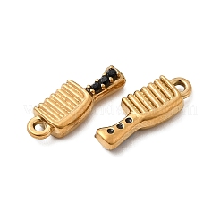 Подвески из нержавеющей стали 304 с микропаве из стразов&nbsp;STAS-G369-01G