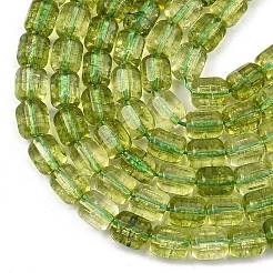 Chapelets de perles en verre transparente  &nbsp;GL-A001-01A-02