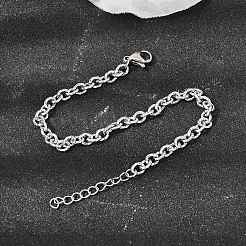 304 Edelstahl-Kettenarmbänder&nbsp;BJEW-Z167-02P