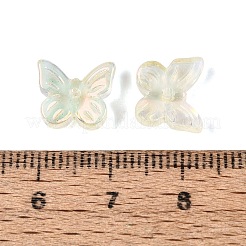 Galvanoplastie perles de verre transparentes&nbsp;EGLA-N057-03B
