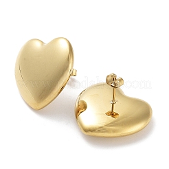 Orecchini a bottone in acciaio inossidabile 304&nbsp;EJEW-Z032-02G-05