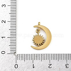 Pendentifs en strass en acier inoxydable 304&nbsp;X-STAS-L296-11G