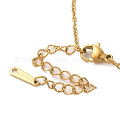 Colliers pendentifs constellation en acier inoxydable doré 202&nbsp;LS-NJEW-K380-02G-09