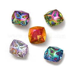 K9 cabochon in strass di vetro&nbsp;RGLA-P036-04A-M