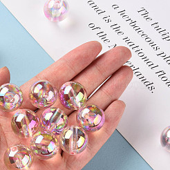 Прозрачные акриловые бусины&nbsp;X-MACR-S370-B20-702