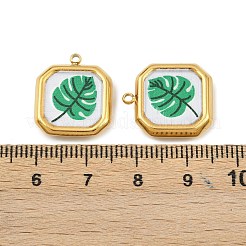 Подвески из нержавеющей стали 304 с печатью&nbsp;STAS-P419-07G-05