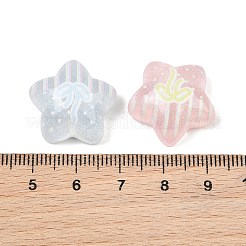 Cabochons imprimés en résine transparente et poudre à paillettes&nbsp;RE-CBA9CE8-05