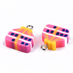 Полимерной глины ручной работы подвески&nbsp;LS-CLAY-T016-74