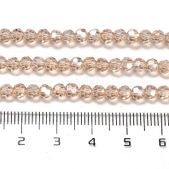 Perles en verre transparentes&nbsp;EGLA-A035-T4mm-B22