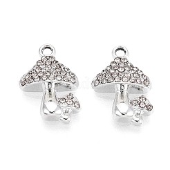 Подвески из сплава со стразами&nbsp;PALLOY-T091-25M-P