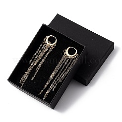 Laiton Huggie boucles d'oreilles&nbsp;EJEW-JE04282
