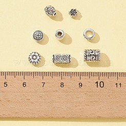 372 pz 8 perline in lega di stile tibetano&nbsp;FIND-FS0001-32