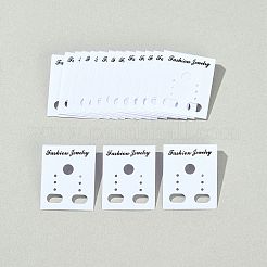 180PCS дисплей карты прямоугольник пластиковые серьги&nbsp;EDIS-FS0001-01C