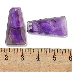 Подвески из натурального аметиста &nbsp;G-G123-02G