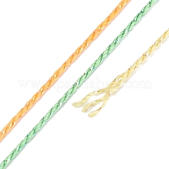 5 rouleau de cordes en nylon tressé à 9 brins avec fil métallique&nbsp;OCOR-Q062-01E