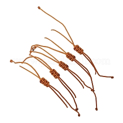 5 pulsera de cuentas trenzadas de ojo de tigre natural de 5 estilos&nbsp;BJEW-JB11681-02
